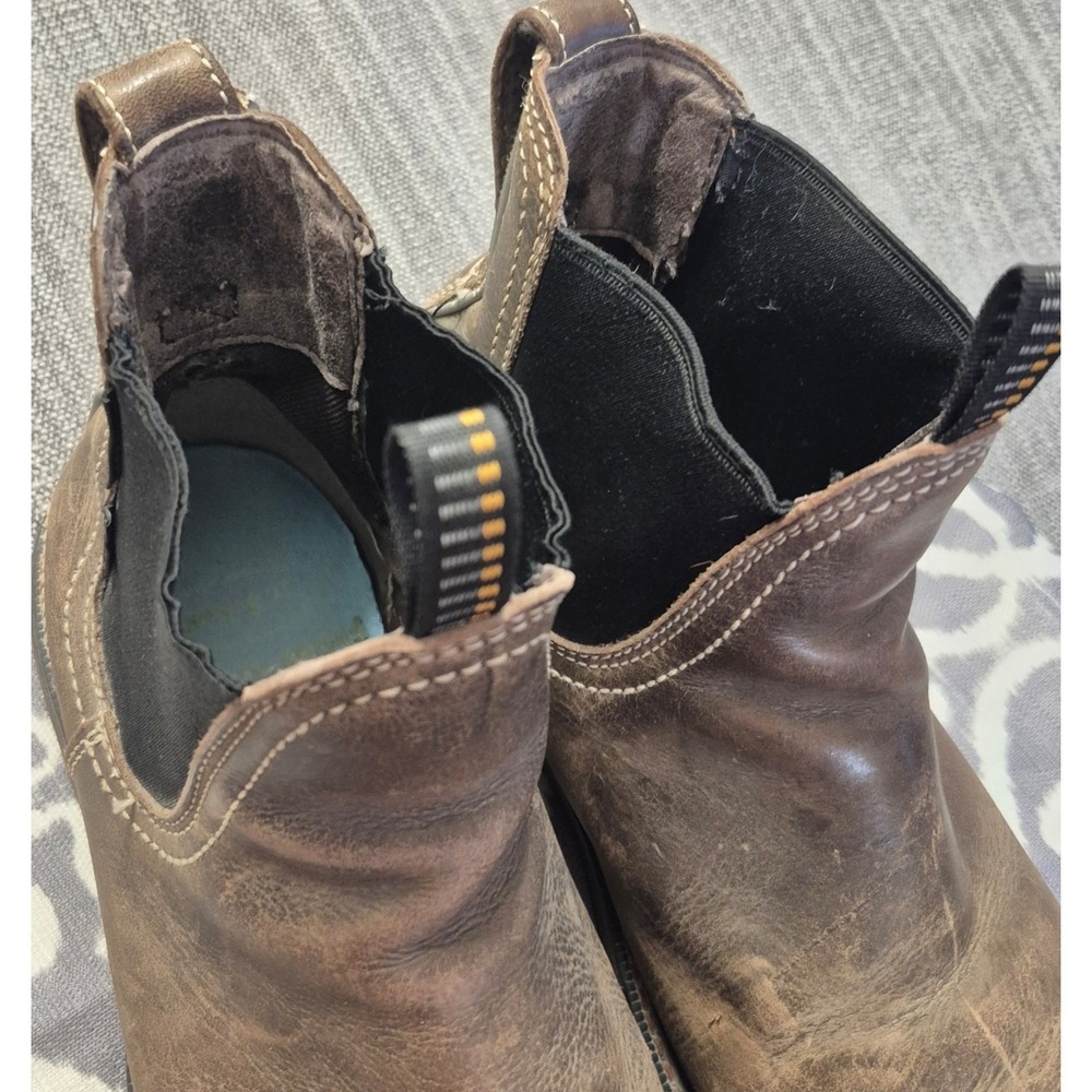 Ariat Groundbreaker Chelsea steel toe work boots 9.5 EE waterproof ASTM F2413-11 - Picture 4 of 15